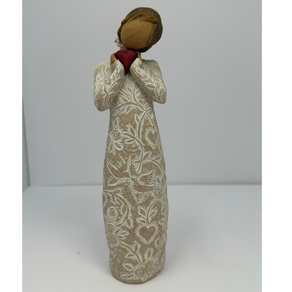 Willow Tree Je t'aime I Love You Figurine Susan Lordi Demdaco 2009 Red Heart A2